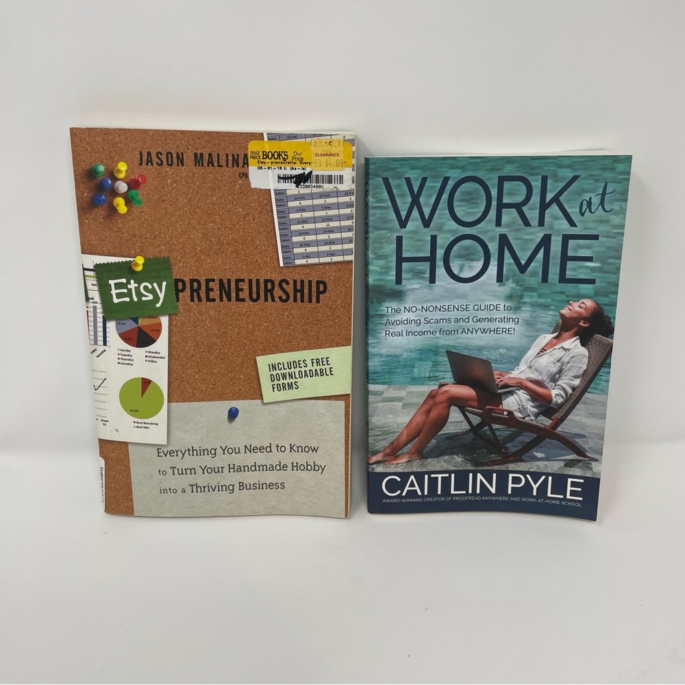 Etsy‎ Entrepreneurship and Work at Home Book Set